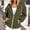 Army Green, variant on Qulqfy Hoodies for Women Waffle Knit Casual Wine Lightweight Winter Fall Hooded Drawstring Long Sleeve Zip Up Loose Track Jackets with Pockets S