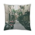 thumbnail image 2 of Ahgly Company Transportation Motor Scooter Indoor Throw Pillow, 18 inch by 18 inch, 2 of 6
