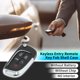 thumbnail image 2 of Carcasa de llave de 5 botones Unique Bargains para reemplazo de control remoto sin llave para Chevrolet Camaro Equinox 2010-2019 para GMC Terrain 2010-2021 para Buick Regal 2011-2017 OHT01060512, 2 of 7