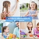 thumbnail image 5 of 50PCS Girls Colorful Nylon Elástico Hair Loop Set Hair Ties Band Diadema para niños Ponytail Holder Meterk 1#, 5 of 6