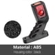 thumbnail image 4 of White Red Yellow 2pcs/set Compatible With Trailer Truck Van Lorry 12/24v Led Side Marker Light Truck Lamp Tail Light Assembly Indicator Lamp, 4 of 5