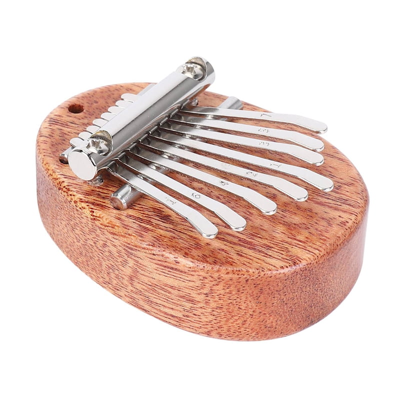 5X 8 Key Mini Kalimba Exquisite Finger Thumb Piano Marimba Musical Good Accessory Pendant Gift