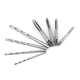 thumbnail image 3 of Juego de 9 machos de roscar, llave en forma de T y brocas helicoidales para roscar y roscar, 3 of 15