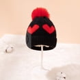 thumbnail image 2 of Yoyauz Baby Girls Winter Fleece Hat Toddler Beanie Cold Weather Warm Pompom Hat, 2 of 11