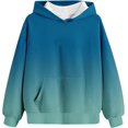 thumbnail image 5 of YunPes Oversized Hoodie for Girls Graphic Long Sleeve Trendy Hooded Sweatshirts with Pockets Teen Daily Casual Pullover, 5 of 8