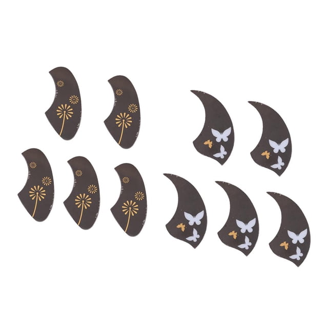 10 Piezas Duraderas Piezas de Instrumentos Musicales Guardia de Selección Ukelele Yuyangstore