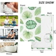 thumbnail image 3 of Dreamtimes Tropical Leaf Cotton Towels Set 2 Pcs Absorbent Hand Towel Face Towels Kitchen Towels Bath Towels for Bathroom Laundry Room Kitchen 16 x 28 Inches, 3 of 7