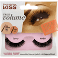 thumbnail image 3 of KISS True Volume False Eyelashes, 1 pair, Spicy, 3 of 5