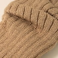 thumbnail image 5 of Hpapadks Toddler Girl Socks Winter Warm Knitted Leg Warmers Loose Knee High Cute Socks Khaki One Size, 5 of 6