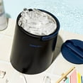 thumbnail image 3 of PINNACLE  Insulated Stainless Steel Ice Bucket with Lid, Tongs & Collapsible Handles Blue, 3 of 9