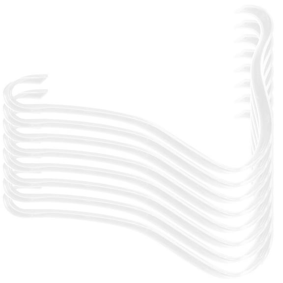 HOOWIFFY Supportive Design Clear Shoe Inserts for Women 8pcs Home Organization