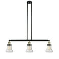 thumbnail image 5 of Innovations Lighting 213-S Bellmont Bellmont 3 Light 39" Wide Linear Chandelier - Bronze, 5 of 7