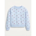 thumbnail image 2 of Wonder Nation Girls' Sweatshirt and Flare Leggings Set, 2-Piece, Sizes 4-10, 2 of 5
