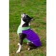 thumbnail image 5 of Gooby Half Stretch Fleece Vest Dog Sweater - Purple, X-Large - Warm Pullover Fleece Small Dog Jacket with D-Ring, 5 of 5