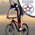 thumbnail image 4 of Rotores de bicicleta, rotores de freno de disco de bicicleta coloridos, rotor de freno de disco de 160 mm, modificación de freno de disco de bicicleta, accesorio de ciclismo, 4 of 4
