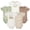 Beige Safari, variant on Infant Boys Cotton Bodysuits 5-Pack, Roarsome Little Lion, Preemie