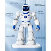 Ruko 1088 Smart Robots for Kids, Large Programmable Interactive RC Robot with Voice Control, APP Control, Present for 4-9 Years Old Kids Boys and Girls, Blue