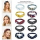 thumbnail image 1 of Twist Knotted Hair Band, Sweat Absorbing Breathable Women Stretchy Headband 10pcs Retro Printed  For Daily For Running ANGGREK Twist Knotted Stretchy Headband, 1 of 8