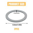 thumbnail image 3 of 10pcs Blender Gasket for Oster - Rubber Gray O-Ring Replacement Parts, Compatible with Osterizer Blenders - Durable, Leak-Proof Seal for Blender Jar Base, 3 of 7