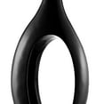 thumbnail image 2 of Trombone Vase // Large Black, 2 of 4