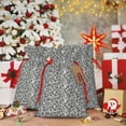 thumbnail image 6 of Picia Weave Geometric Pattern Christmas Gift Bags, Xmas Gift Bags, Suitable for Holiday Kraft Paper Gift Bags, Reusable Christmas Gift Bags,Festive Gift Packaging Bag-Medium, 6 of 9