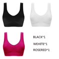 thumbnail image 1 of Sujetador sin costuras con almohadillas Sujetadores de talla grande para mujer Sujetador deportivo de algodón para dormir Bralette activo para mujer Sujetador con relleno Tan Jianjun unisex, 1 of 2