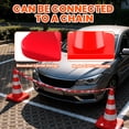 thumbnail image 2 of 36" 12 Pack PVC Traffic Cones, High-Visibility Orange Safety Cones with Reflective Collars and Handle, Structurally Stable Parking Lot Cone Construction Cones for Road Safety and Construction Zones, 2 of 10