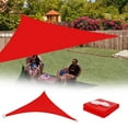 thumbnail image 2 of Sun Shade Triangle Sun Shade 95% Block For Patio Backyard Garden Outdoor Activities With Fixing Kit Shrub Covers Couch Cover for Living Room Cover for Leather Sofa Side Table Outdoor Cover Chairs, 2 of 4