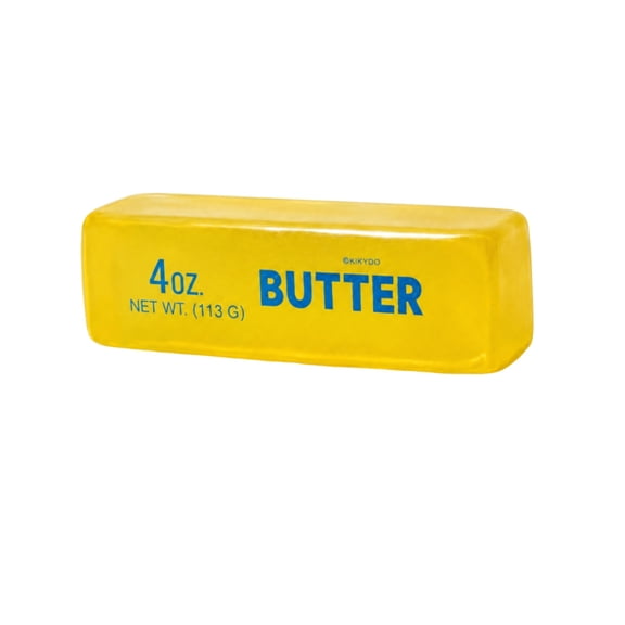 Butter Squishy,Butter Sticks Squishy Shaped Stress Balls,Slow Rebound Clear Squeeze Fidget Toy Anxiety Relief Soft Stress Ball Pinch Sensory Toy
