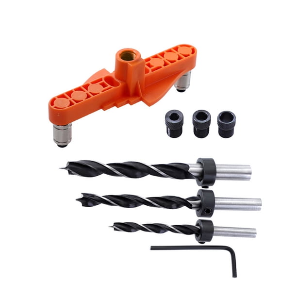 Localizador de taladros Riwesomey Tipo 2 naranja ABS