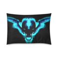 thumbnail image 1 of BOSDECO Cyber Skull Deisign Pillowcase Pillow Cover Two Sides Printing 20x30 Inches, 1 of 1