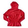 thumbnail image 2 of WP Weather Proof Women's Casual Lightweight Hooded Rain Jacket (Rococco Red, L), 2 of 2