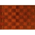 thumbnail image 1 of Ahgly Company Machine Washable Indoor Rectangle Abstract Yellow Modern Area Rugs, 7' x 9', 1 of 4