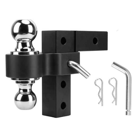 Adjustable Trailer Hitch,Towing Trailer Hitch Mount Tow Trailer Hitch Drop Hitch Ball Mount Remarkable Clarity