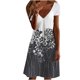 thumbnail image 1 of Moda mujer casual con cuello en v verano manga corta vestido de jersey de impresión Fridja  qw7226, 1 of 5