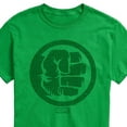 thumbnail image 3 of Marvel Hulk - Fist Symbol - Men's Short Sleeve Graphic T-Shirt, 3 of 5