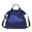 blue, variant on Large Capacity Folding Travel Bag, Portable Lightweight Carry-on Duffel Bag, Waterproof Dry And Wet Separation Bag, Suitable For Weekend Night Sports Fitness Storage for Home
