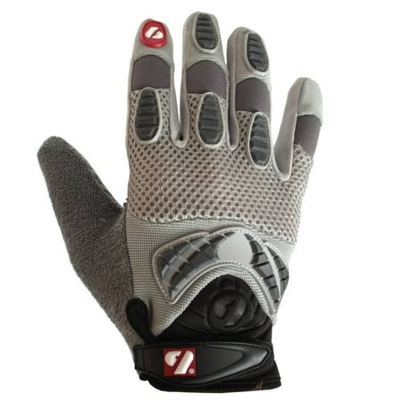 Barnett FRG-02 New Generation Receiver Football Gloves, RE,DB,RB, Grey