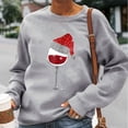 thumbnail image 1 of PVCS Sweat-shirt à Manches Longues Imprimé O-neck Femme, 1 of 4