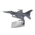 thumbnail image 4 of Modelo de avión de F16C a escala 1:100 con peana, avión decorativo, modelo educativo de aleación metálica para estantería, escritorio, escapar, 4 of 9