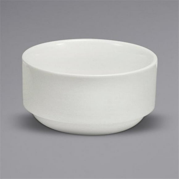 Oneida W6030000705 9 oz Cromwell Warm White Porcelain Bouillon Cups