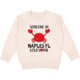 thumbnail image 2 of Inktastic Someone in Naples Florida Loves Me Toddler Sweatshirt, 2 of 4