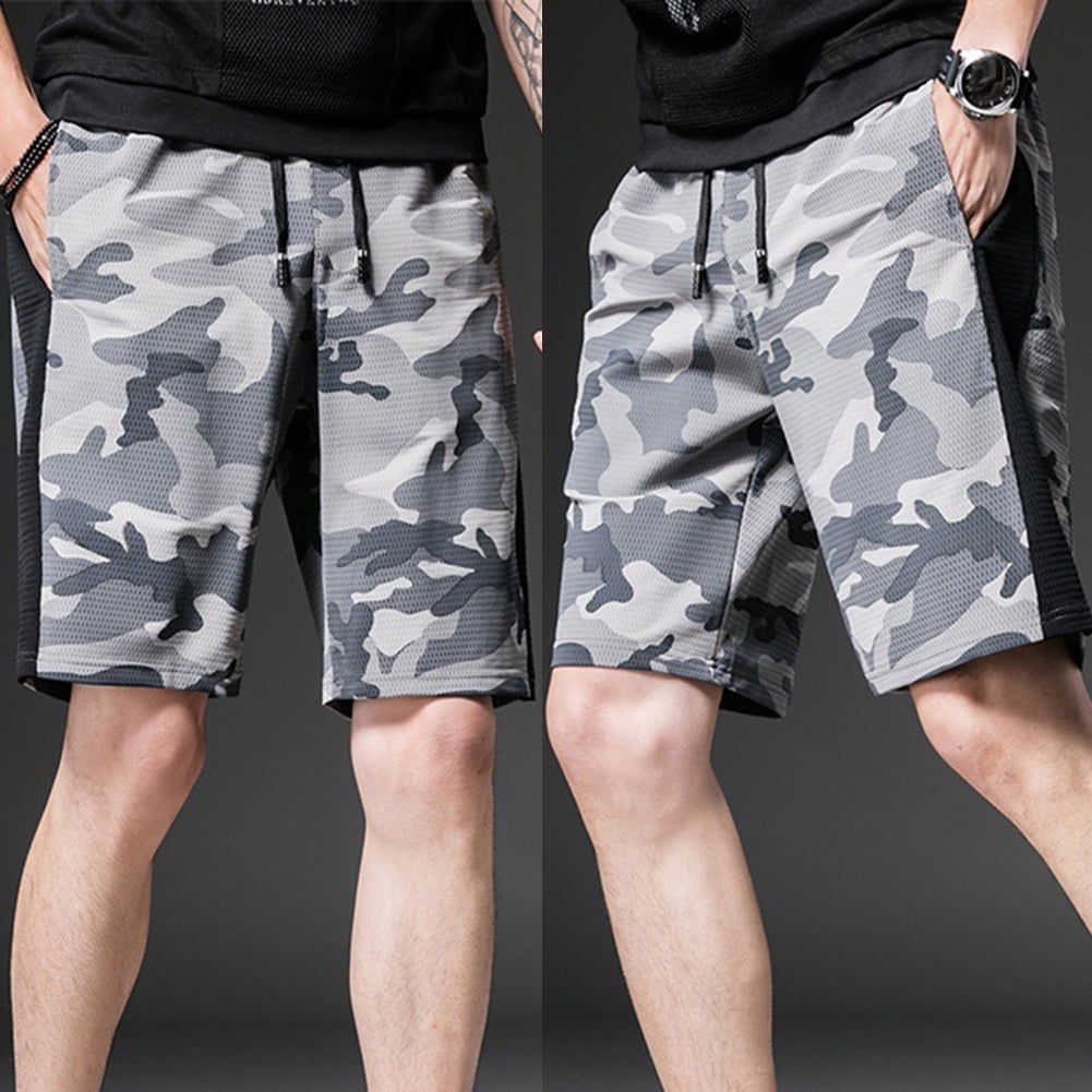 Camouflage Background Ring Mens Sports Performance Shorts Underwear 2 Pack Camouflage Background Ring Mens Sports Performance Shorts Underwear 2 Pack
