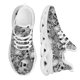 thumbnail image 1 of Zapatos planos con estampado de calavera para mujer, zapatillas informales cómodas con cordones para mujer, zapatillas de plataforma ligeras, 1 of 6