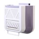 thumbnail image 2 of Wall Mounted Household Foldable Trash Can Kitchen Folding Trash Can Hanging Plastic Telescopic Storage Bin, 2 of 6