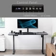 thumbnail image 6 of VIVO Electric 63” x 32” Standup Desk, Black 3 Part Top with Built-in Power Strip, 6 of 8
