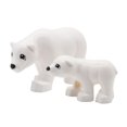 thumbnail image 1 of Serie de animales del zoológico, juego de bloques de construcción de gran tamaño, accesorios para ensamblar, pájaros lindos, bestias, elefantes, tigres, ladrillos, juguetes educativos para niños, 1 of 5