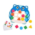 thumbnail image 3 of MERIGLARE Shape Matching Game Basic Skills Activity Toy for Ages 2~4 Kids Holiday Gift Blue, 3 of 9