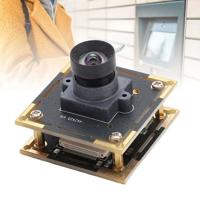 USB Camera Module 8.29MP 4K Resolution High Speed 30FPS Webcam Board for Industrial PC, Advertising Machine, Intelligent Terminal Device, with No Distortion Lens