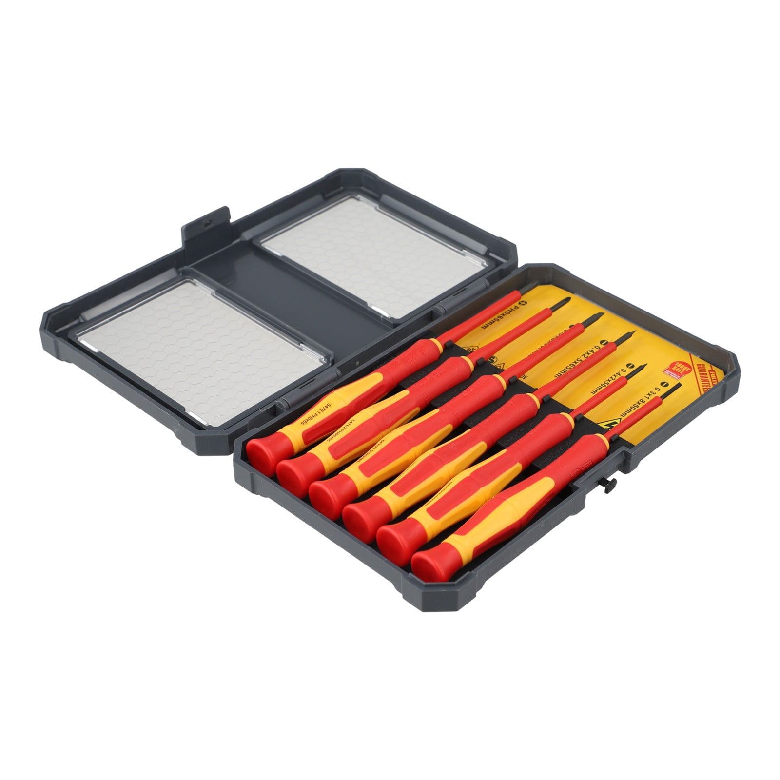 yaaqii 6PCS 1000V Insulated Screwdriver Set Magnetic Tip Electrician repair tool